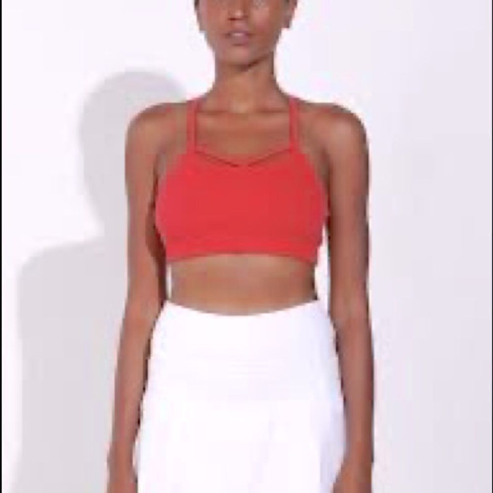 NWT DONA JO AMPLIFY BRA IN RED SIZE 2